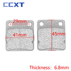 Motorcycle Front and Rear Brake Pads for 50cc 70cc 90cc 110cc 125cc 140cc to 170cc 200cc 250cc Pit Dirt Bike ATV Quad Motocross