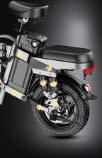 전기 자전거 Folding Electric Bicycles For Driving, Ultra-light and Portable Mini Lithium Batteries E Bike