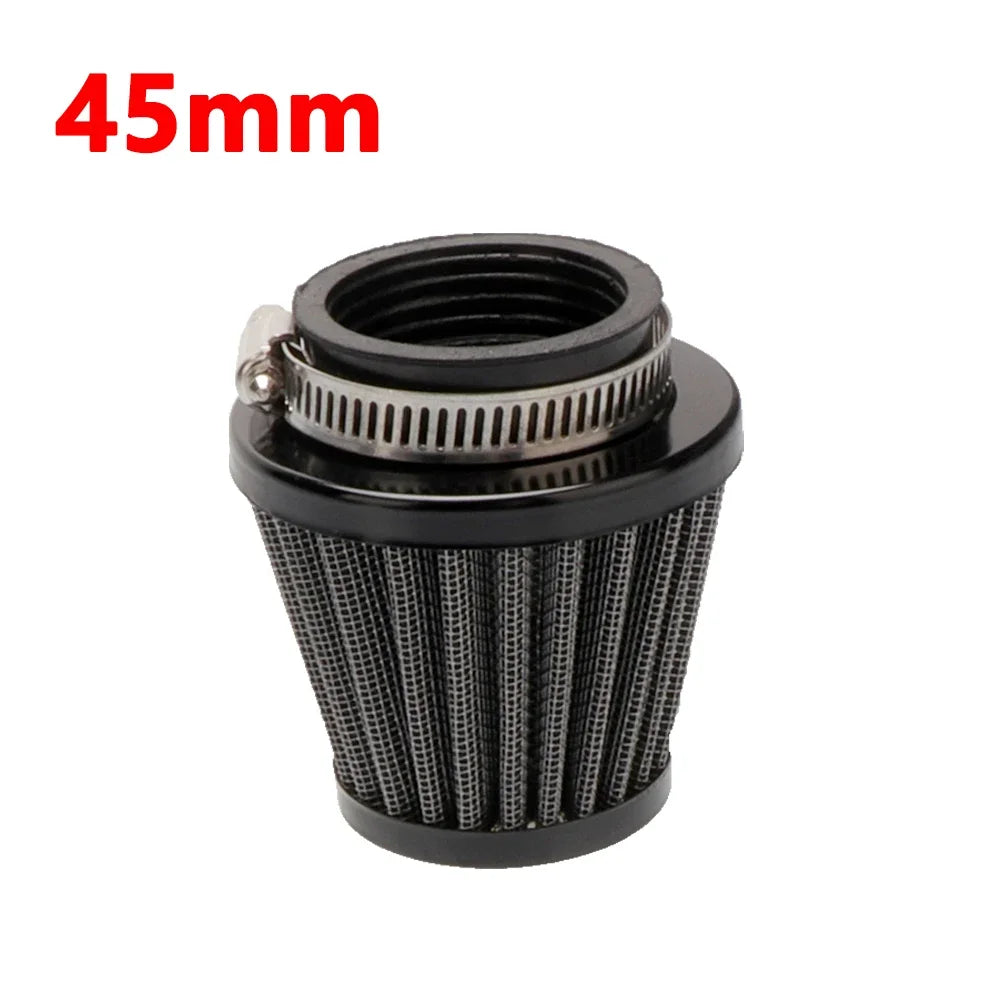 Universal 45mm 50mm 54mm 58mm Mushroom Head Motorcycle Carburetor Air Filter Cleaner Intake For ATV UTV Quad Dirt Pit Bike